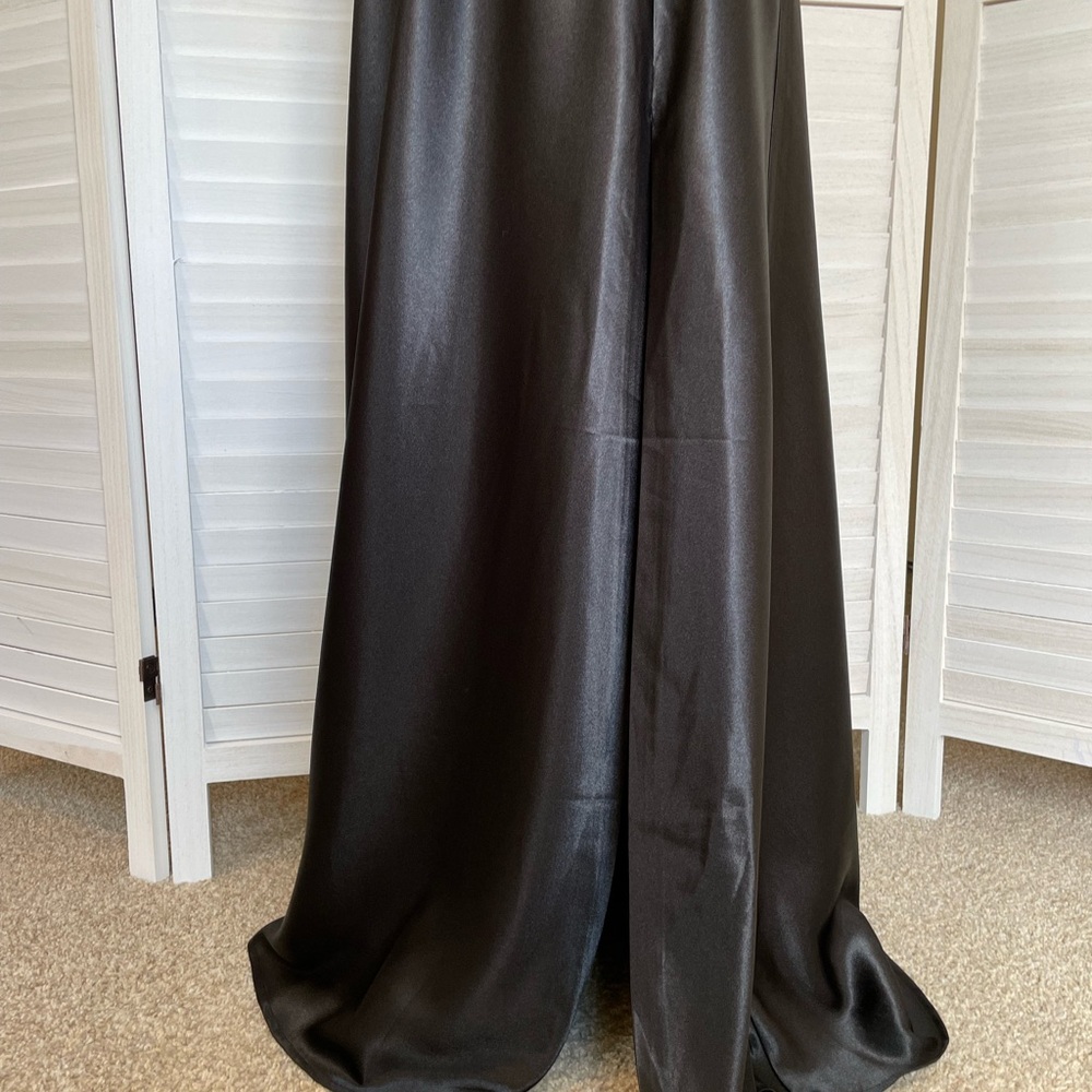 Prom Dress Birdy Grey Women's Size S Black Jay Maxi Adjustable Straps Formal - Picture 6 of 15